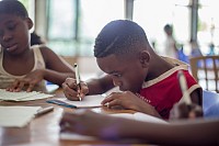 Form 4 candidate Struggling with Form 4 Exams at Home
